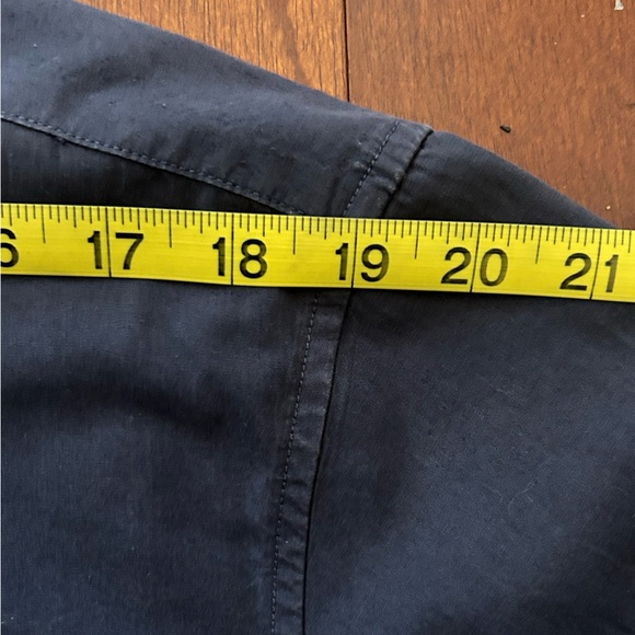 Banana Republic Cotton Button-up Shirt Charcoal Gray Men’s L Office Work - Picture 11 of 11